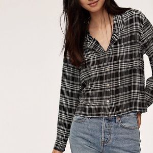 Plaid blouse Wilfred free
